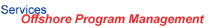 Services - Offshore Program Management
